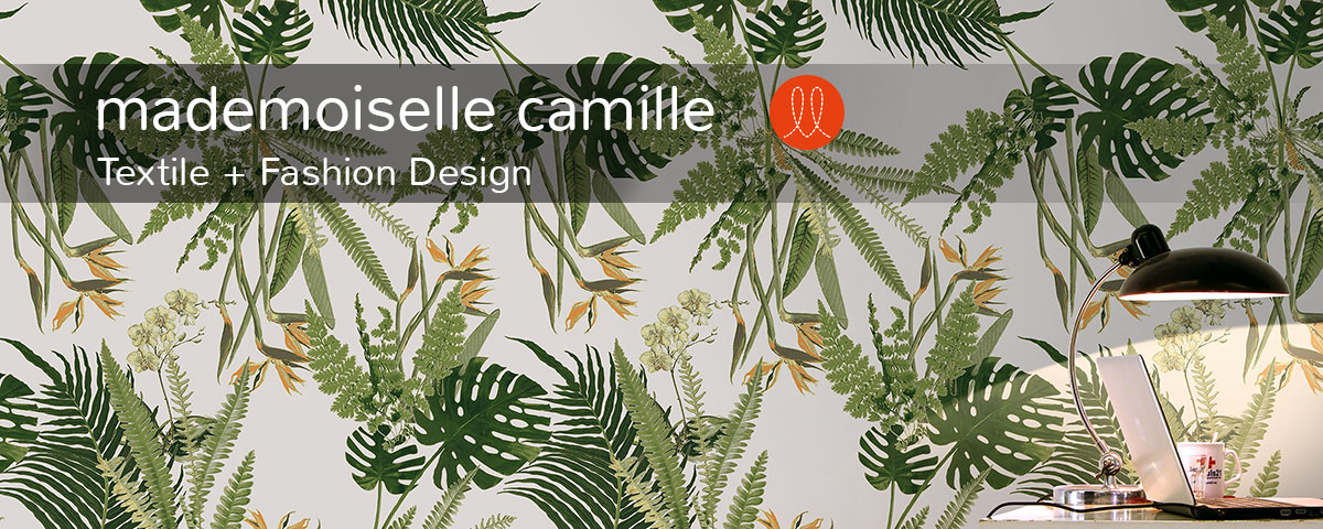 Tapeten Kollektion von Textildesignerin Camille Sachse