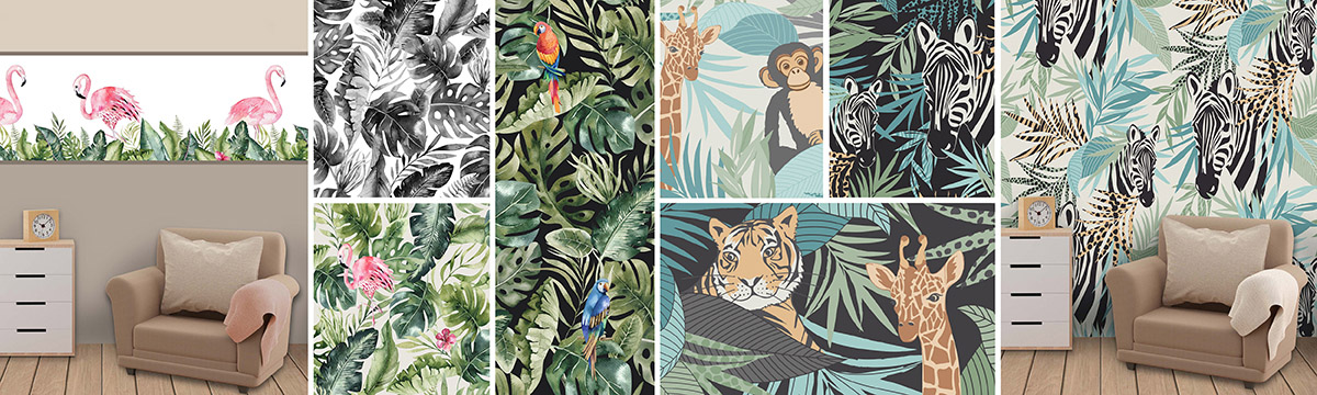 Dschungelmotive von Kati Meyer und Anja Lurch