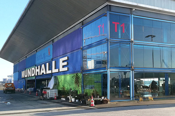 Atelier in der Mundhalle, ehemaliges Cruise Terminal HafenCity