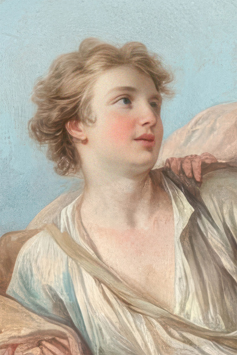 Detailansicht von Hylas