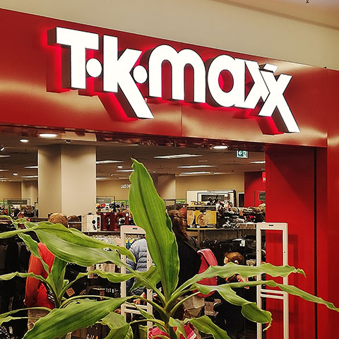 Tapeten für TK Maxx Stores